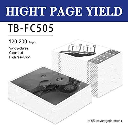 TB-FC505 TBFC505 Waste Container 1 Pack - Compatible TBFC505 TBFC50 TB-FC50 Waste Toner Box Replacement for Toshiba e-Studio 2505AC 2515AC 2555C 3005A 3015AC 3055C 3505AC 3508A 3515AC 3555c Printers