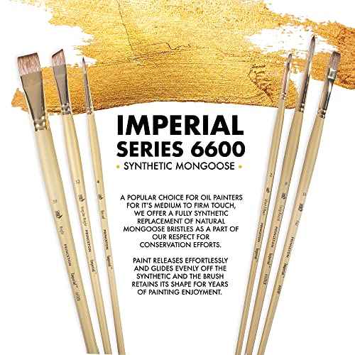 Princeton Imperial Paintbrush, L, Gold