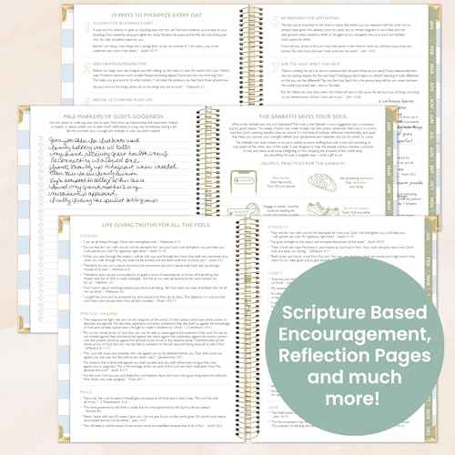 bloom daily planners x Cleerely Stated 2026 Planner (January 2026 - December 2026) Hardcover Calendar Year Organizer - Religious Faith Based Monthly/Weekly Christian Agenda Book - 7" x 9"