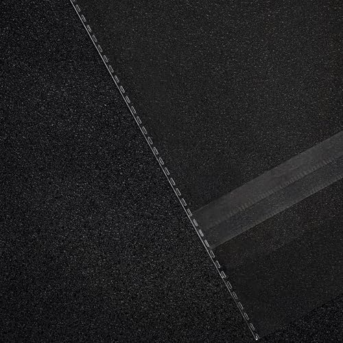 Quotidian Clear Plastic Bags 5.5 x 7.5 Inch, 100 Count - Heavy-Duty, Self-Seal, Archival-Grade for Photos & Art