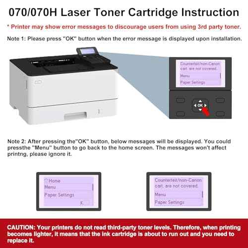 070H Toner Cartridge Compatible for Canon 070H Toner Cartridge Compatible for Canon imageCLASS MF465dw MF462dw LBP246dw LBP247dw Printer (10,800 Pages)