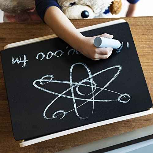 NEWNEWSHOW 8.7x12 Inch Erasable Message Board Sign with Hanging String, Store Signs Chalkboard, Menu Chalkboard, Message Board, Bar and Special Event Decorations, Double-Sided Painting