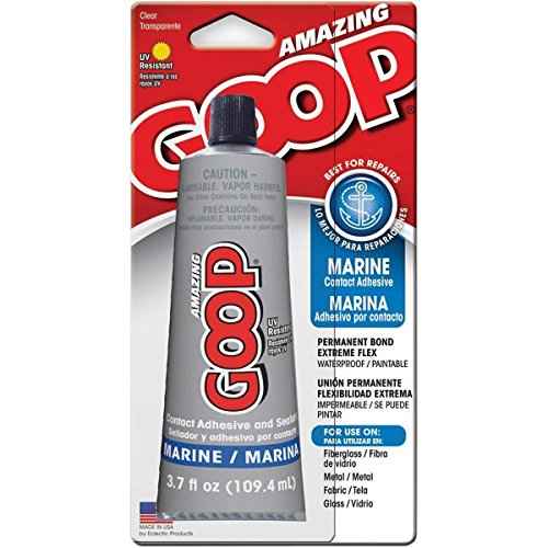 Amazing GOOP 170011 6 Pack Marine Adhesive, 3.7 Fluid Ounces