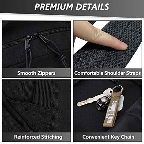 VX VONXURY Backpack for Men Women,Lightweight Bookbag with Mulitiple Pockets,Classical Water Resistant Travel Backpack
