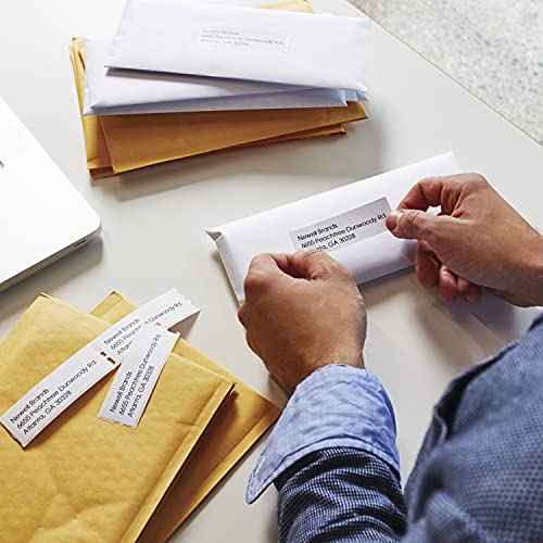 DYMO Authentic LW Mailing Address Labels for LabelWriter Label Printers, (1-1/8" x 3-1/2"), 3 Rolls of 350 (1050 Total)