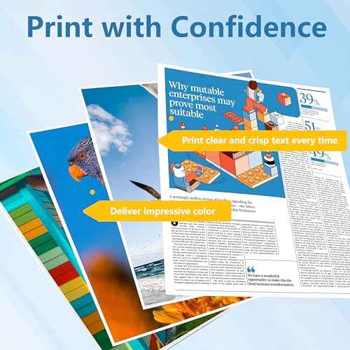 LC20E XXL Super High Yield Ink Cartridges 5-Pack(LC20EBK, LC20EC, LC20EM, LC20EY) Compatible Replacement for Brother MFC-J985DW MFC-J5920DW MFC-J775DW Printer