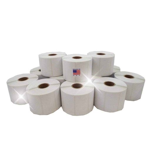 IDEALSEAL Compatible Replacement for 2.25 x1.25 Top Coated Direct Thermal Labels UPC 1135 Labels Per Roll (12) Resistant to Scratches and Smudges, for Zebras 2844, ZD410, ZP450, ZP500, ZP505