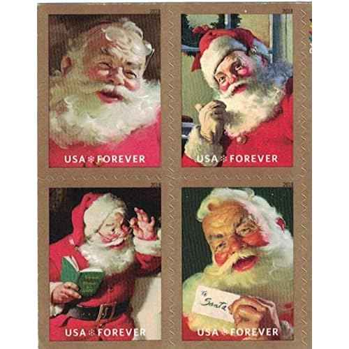 Sparkling Holiday Forever Postage Stamp 1 Books of 20 First Class US Postal Christmas Celebrations Wedding Anniversary Party Traditions (20 Stamps)
