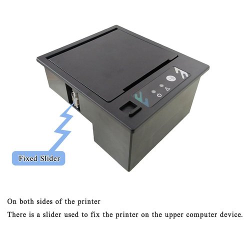 Thermal Label Printer Serial Port TTL/RS232 Sticker Printing Module Thermal Label Printer with Automatic Paper Cutting