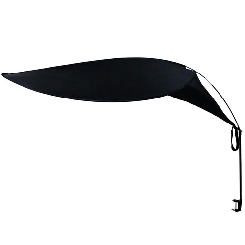 65"Comastbo office cubicle desk shade,designed for light sensitive workers,idea for office cubicles and desk canopy,block overhead light Black（patent is on the way)