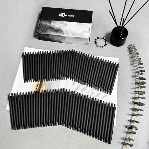 Aozora Pens Bulk 240 Pack Black Click Pens No Bleed Wholesale Retractable Ballpoint Pens Medium Point,Smooth Ink Pens for Journaling School Office Supplies 1.0MM Black Ink