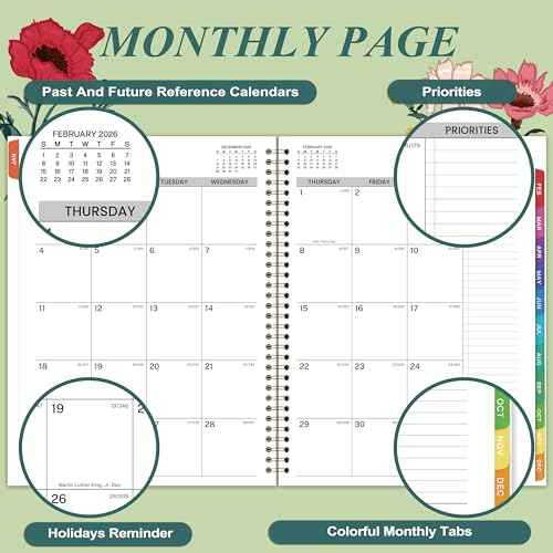 2026 Appointment Book/Planner - 2026 Daily Hourly Planner, Jan 2026 - Dec 2026, Weekly Appointment Book, 8.5" x 11", 30-Minute Interval, Lay-Flat, Tabs, Ample Space with Notes £¦ To-Do Lists