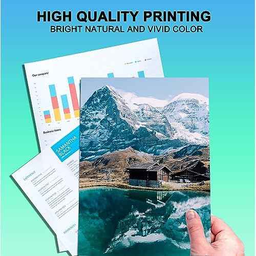 LC401XL Ink Cartridges for Brother Printer Compatible for LC401 Ink Cartridges for MFC-J1010DW MFC-J1012DW MFC-J1170DW Printer 6 Pack (3 Black, 1 Cyan, 1 Magenta, 1 Yellow)