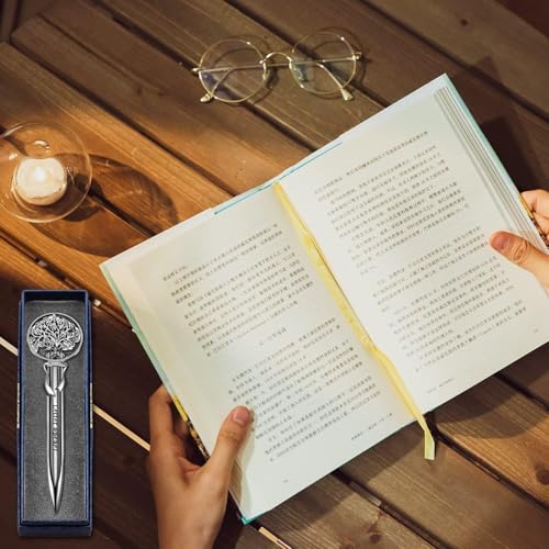 Arbootjin Metal Envelope Opener - Safe, Efficient Letter & Mail Cutter for Office & Home