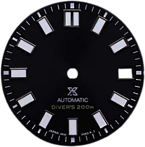 Skiennix 28.5MM Mechanical Dial - Strong Green Luminous Face for NH35/NH36/4R/6R Watch Repair Parts