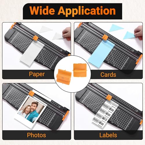 Paper Cutter Blades for Fiskars 9” & 12” Personal Trimmers - Replacement Pack