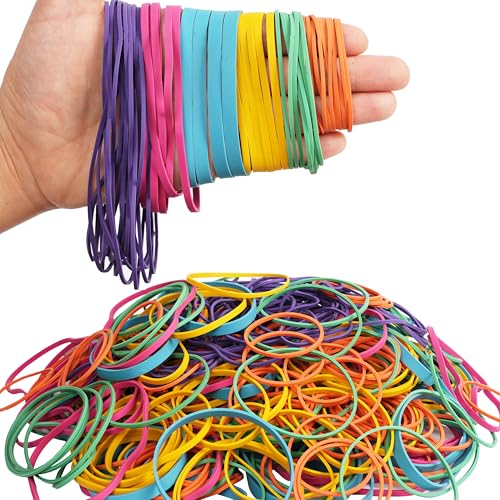Assorted Rubber Bands 0.5 lb - Size 16, 19, 33, 64, 117, 4.8in