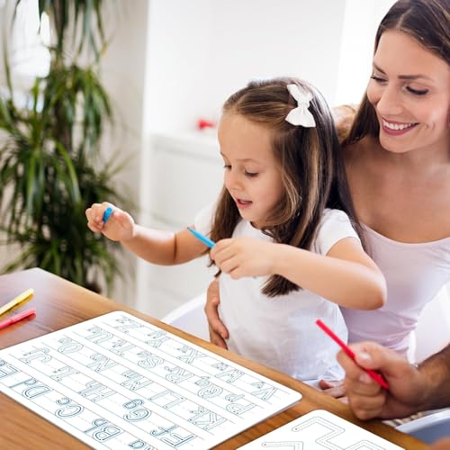 24-Pack Double-Sided Handwriting Practice Cardboards for Kids & Students