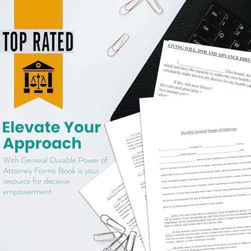 Medical & Financial Power of Attorney Plus Advance Directive Forms - Easy Step-by-Step Instructions Legal Forms Advance Financial & Health Care - Attorney Approved - Live Support