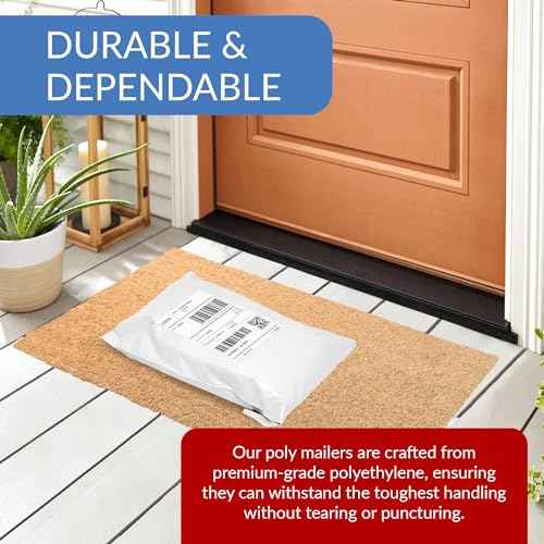 Reli. Poly Mailers 6x9 | 1000 Pcs Bulk | Small Mailing Envelopes/Shipping Bags | White Packaging Bags for Shipping | Non-Padded Poly Mailers | Self Sealing for Small Items, Bulk (White)