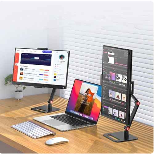 Portable Monitor Holder for 6-17.3 Inch Screen Desktop Expandable Monitor Stand 12.9 inch Tablet Stand