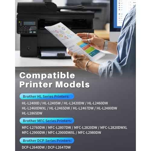 INK4U DR830 Drum Unit for Compatible Replacement for Brother DR830 DR-830 Drum Unit for Brother HL-L2400D HL-L2460DW HL-L2405W HL-L2465DW HL-L2480DW DCP-L2640DW MFC-L2820DW Printer, 1 Pack, Not Toner