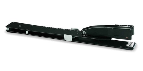 Swingline Long Reach Stapler, 20 Sheet Capacity, Jam Free, 12" Reach, Metal, Black (S7034121P)