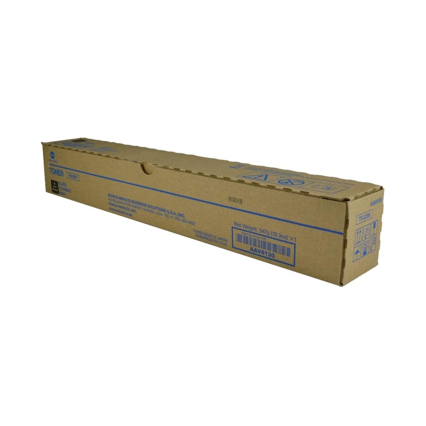 Genuine OEM for Konica Minolta Toner TN328K, AAV8130, Black Toner Cartridge, 28,000 Pages, Bizhub C250I C300I C360I