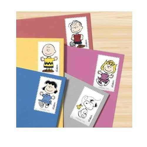 Cartoonist Charles M. Schulz Sparky (1922-2000) (Sheet of 20) Christmas Forever Postage Stamps Peanuts (Charlie Brown, Snoopy, and The Rest of The Crew) 2022 Scott #5726-5735