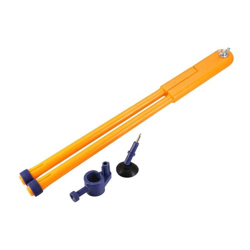 uxcell Magnetic Geometry 4 Piece Set Includes Compass 2 Triangles and Protractor