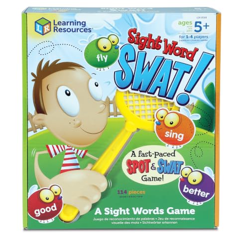 Learning Resources Sight Word Swat! Educational Reading Game for Kids