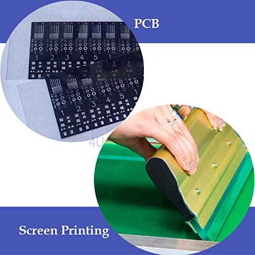 4UMedia&DisplayLLC -13"x19" Waterproof Inkjet Transparency Silk Screen Printing Film Paper 100 sheets