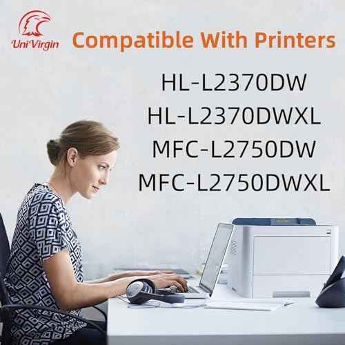 TN770 TN-770 Toner Cartridge Replacement for Brother TN770 TN-770 High Yield Black Toner Cartridge with IC CHIP fits for Brother HL-L2370DW HL-L2370DWXL MFC-L2750DW MFC-L2750DWXL 4,500 Pages 2 Pack