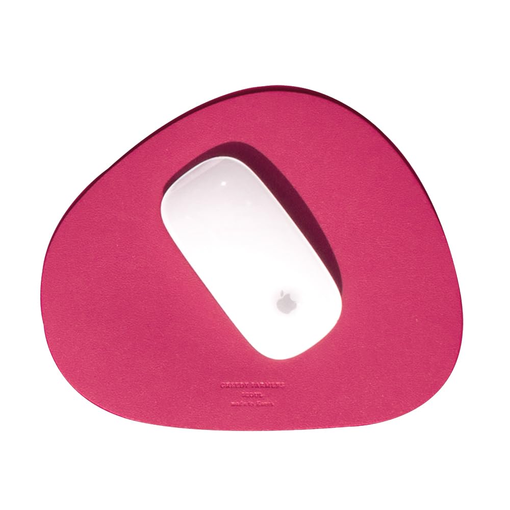GREEDY FARMERS Mouse pad, Non-Slip Washable Waterproof Computer Mouse pad (Hot Pink)