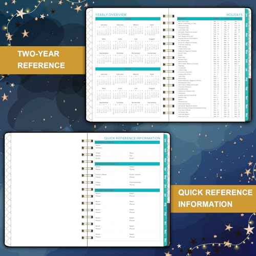 2026 Planner - 2026 Planner Weekly and Monthly, Planner 2026 with Tabs, Jan. 2026 - Dec. 2026, 2026 Calendar Monthly Planner, 8.4" x 6.3", Back Pocket + Thick Paper + Twin-Wire Binding - Cat Planner