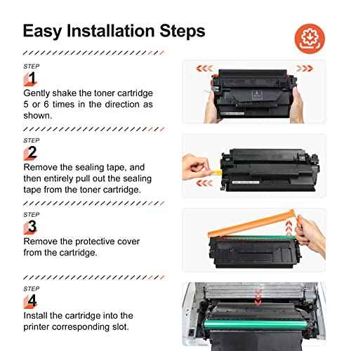v4ink Compatible 121 Black Toner Cartridge Replacement for 121 CRG-121 (3252C001) Toner Cartridge High Yield 5,000 Pages use with Image Class D1620 D1650 Printer 1-Pack