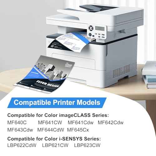 Compatible 054H Black Toner Cartridge Replacement for Canon 054H CRG-054H 054 CRG-054 Use with Canon Color imageCLASS MF644Cdw MF642Cdw LBP622Cdw LBP620 MF640C MF641Cw Printer (Black,3-Pack)
