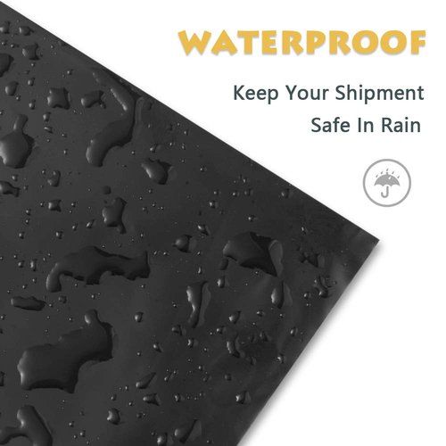 UCGOU Poly Mailers 19x24 Inch Black 50 Pack Extra Large Shipping Bags Strong Thick Mailing Envelopes Self Seal Adhesive Waterproof and Tear Proof Boutique Postal for Clothing Quilt and More