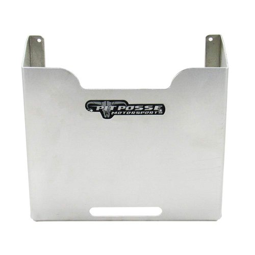 Pit Posse PP3184 Aluminum Catalog Book and Paper Flyer Holder Dispenser Organizer Enclosed Trailer Race Shop Garage Cargo Accessory-Made in USA