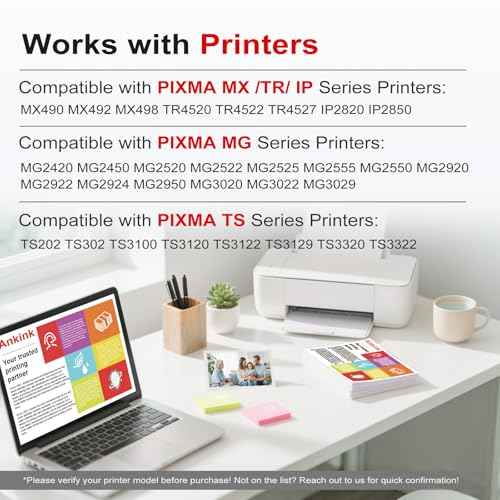 243XL Black Ink Cartridges Replacement for Canon Ink 243 PG-243 XL Cartridge Fit for TR4520 TR4522 MG2520 MG2522 MG2922 TS3322 TS3122 TS202 MX490 MX492 Printer (Black, 2-Pack)