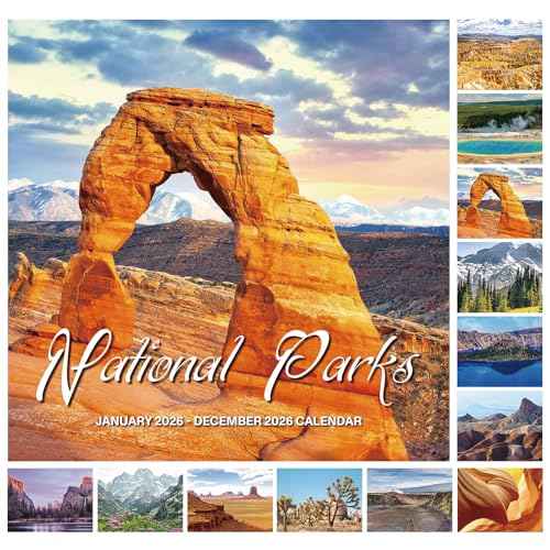 2026 Wall Calendar - Calendar 2026: January 2026 - December 2026, 12" x 24" (Opened), Full Page Monthly View, Thick & Sturdy Paper for Gift, Perfect Calendar Organizing & Planning