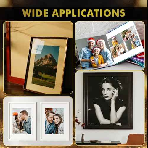A-SUB Premium Photo Paper High Glossy 13x19 Inch 72lb for Inkjet Printers 50 Sheets, Single Sided