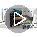 4-Tier Magnetic File Holder Organizer with Dual Mounting - FeForm