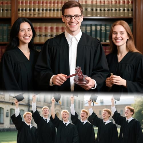 Handcrafted Wooden Gavel and Sound Block Set for Lawyers and Judges