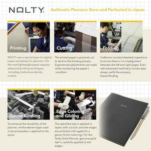 NOLTY Ecri B6 Memo Weekly Planner 2026, Chinese Edition, 2026-5000