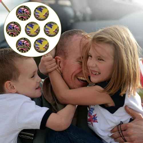 24 Pcs Military Challenge Coins - Thank You for Your Service Bulk Veterans Challenge Coin Military Appreciation Gifts for Men Women Veterans Army
