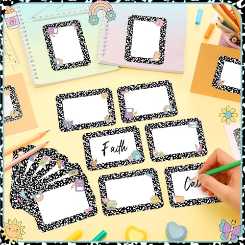 144 Pcs Classroom Name Labels - Self-Adhesive School Desk & Office Tags