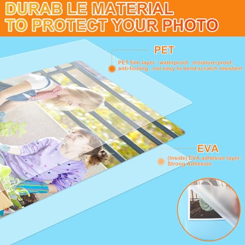 CAREGY 100 Pack Laminating Sheets 11.5 x 17.5 Inch 3 Mil Thick for Documents