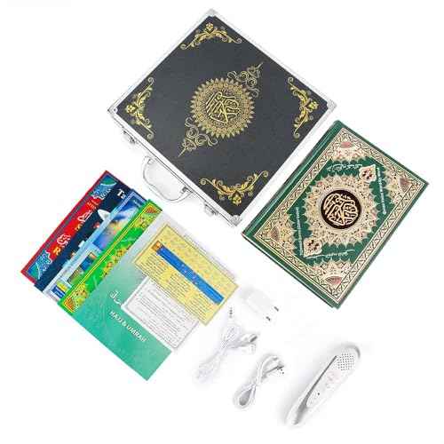 Electronic Foreign Language Translators - Quran Pen Reader, Reading Pen for Kids, Arabic Books for Kids - Quran Recitation, Language Translator Pen - Small Quran Player with Arabic and English