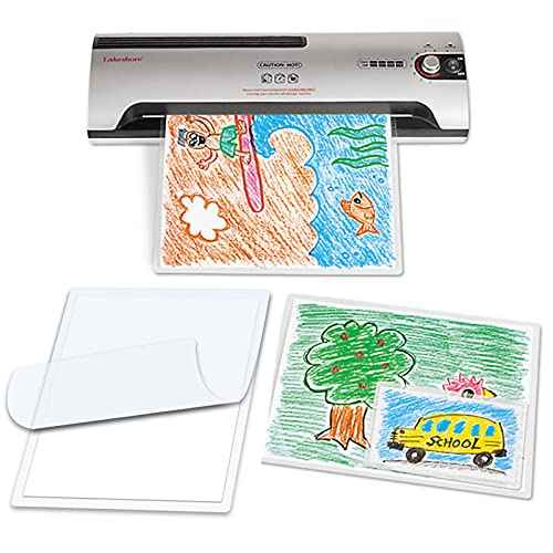 Coopaty Thermal Laminating Pouches, 9 x 11.5 Inches, 5 Mil Thick, Clear Laminating Sheets (200 Pack)